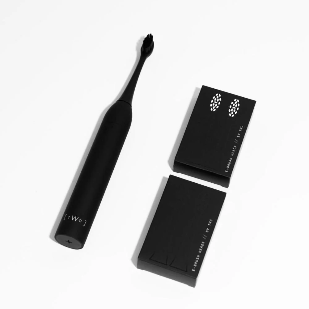 The Whitening Co E-Brush Heads Black 2pk - Image 3
