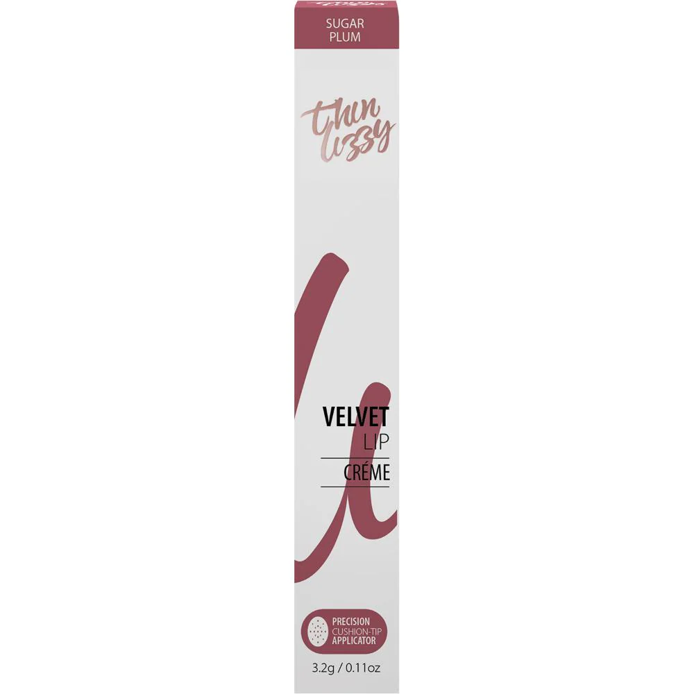 Thin Lizzy Velvet Lip Creme Sugar Plum - Image 4
