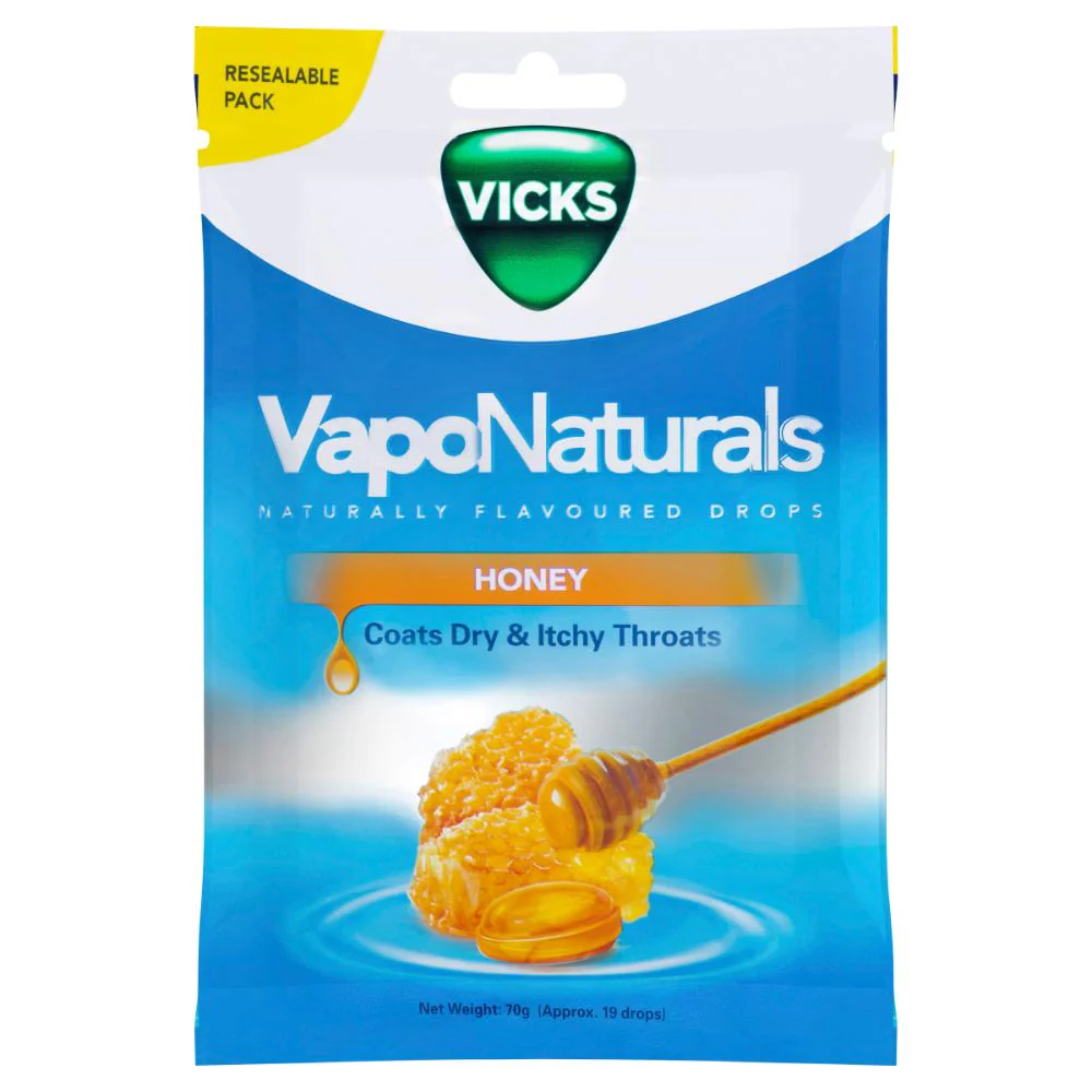 Vicks VapoNaturals Honey Lozenges 19s - Image 2