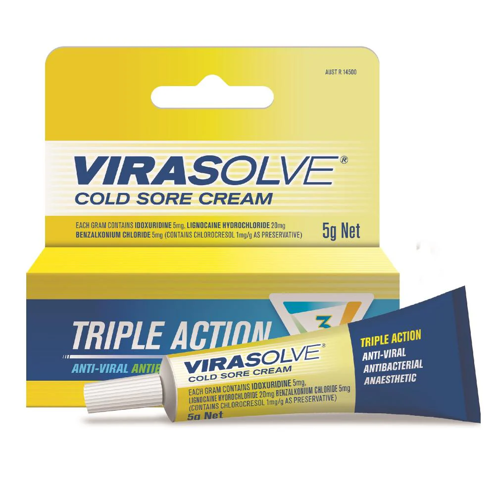 Virasolve Cold Sore Cream 5g - Image 3