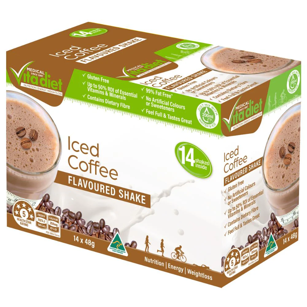 Vita Diet Iced Coffee Shakes 14pk - Image 2