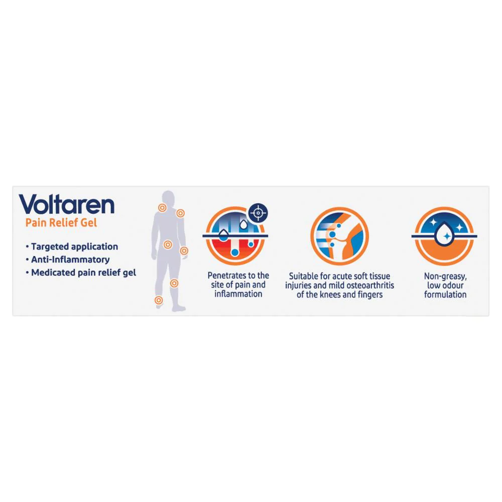 Voltaren Pain Relief Gel 20g - Image 15