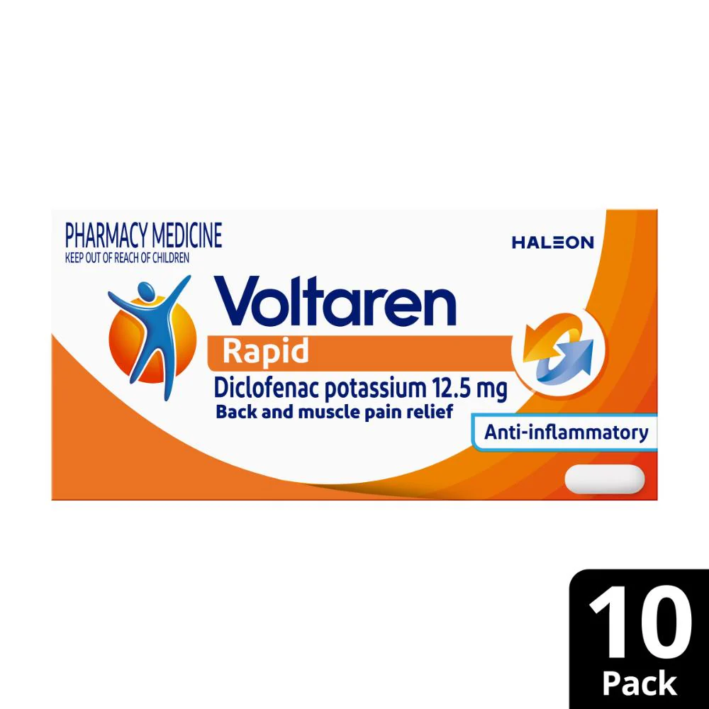 Voltaren Rapid Tabs 12.5mg 10s - Image 7